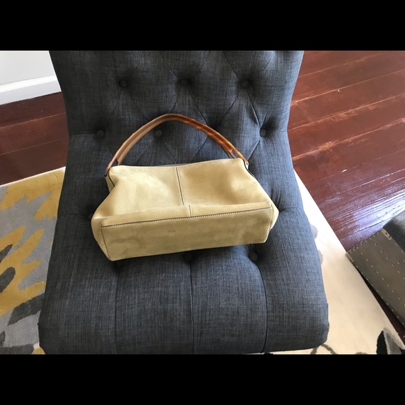 Adrienne Vittadini suede ladies handbag - Picture 2 of 3